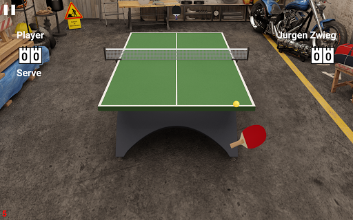 Virtual Table Tennis - Gameplay image of android game
