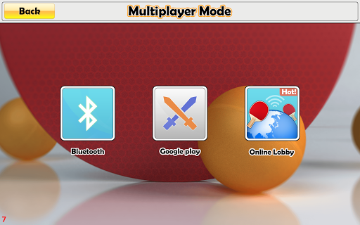 Virtual Table Tennis - Gameplay image of android game