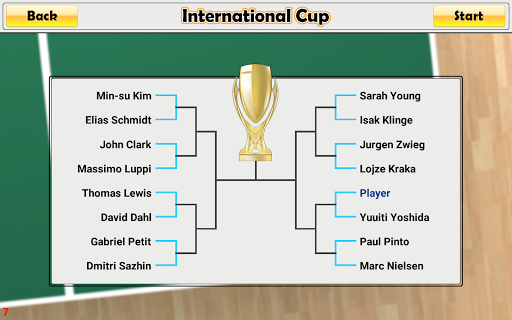 Virtual Table Tennis - Gameplay image of android game