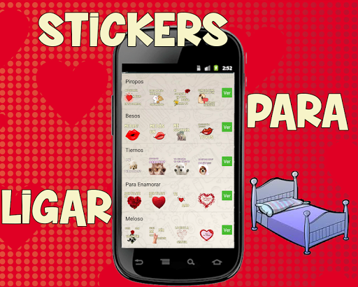 Stickers para Ligar - عکس برنامه موبایلی اندروید