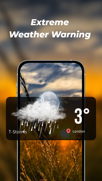 Weather Sense - عکس برنامه موبایلی اندروید