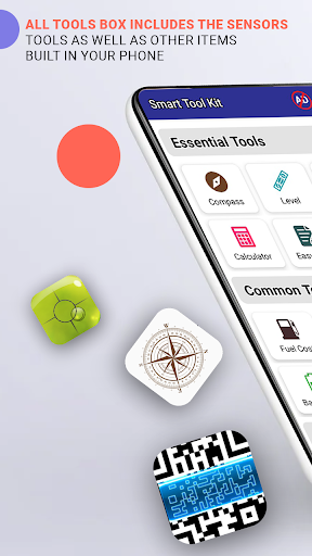 Tool Box : All-in-One Toolbox - عکس برنامه موبایلی اندروید