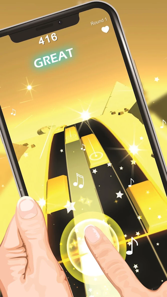 Piano Fever - Gameplay image of android game