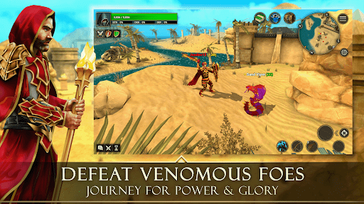 Ancients Reborn: MMO RPG - عکس بازی موبایلی اندروید