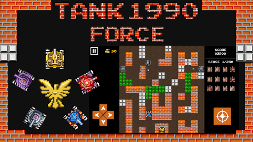 Tank 1990: Battle Defense War - Gameplay image of android game