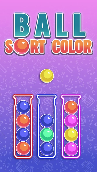 Ball Sort Color - Water Sortin - Gameplay image of android game