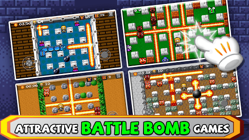 joguinho classico de aventura, Bombsquad Bomber Battle, bombermen