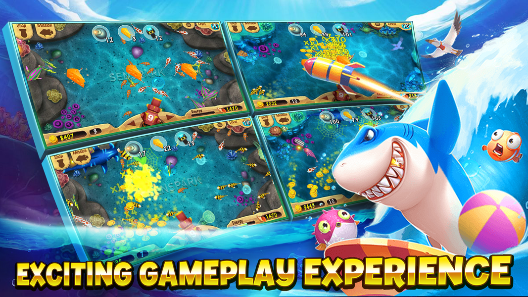 Fish Game - Fish Hunter - Gameplay image of android game
