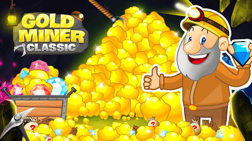 Gold Miner Classic: Gold Rush - Gameplay image of android game