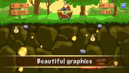 Pick The Gold PC Download - Arcade Gold Miner Game 