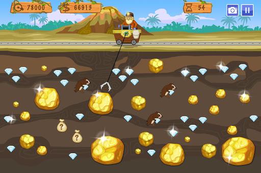 Gold Miner Vegas: Gold Rush - Gameplay image of android game