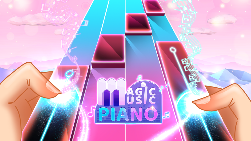 Magic Music Piano: Music Games - Gameplay image of android game