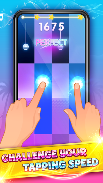 Magic Music Piano: Music Games - Gameplay image of android game