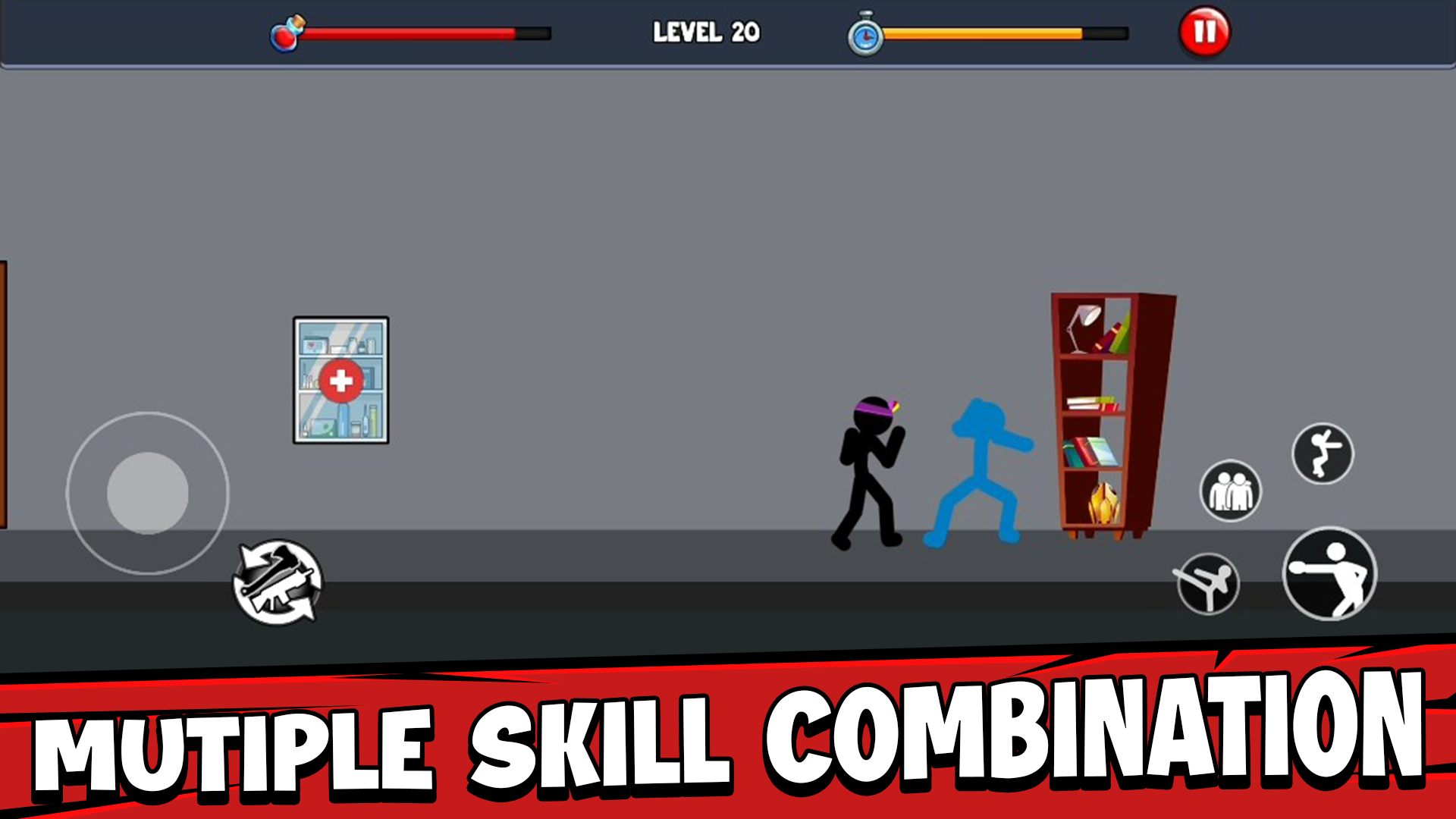 بازی Anger of Stickman: Stick Fight - دانلود | بازار