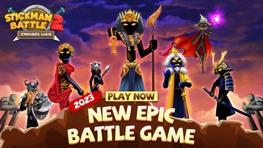 Stickman Battle 2: Empires War - Gameplay image of android game