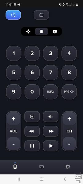 کنترل تلویزیون هوشمند کلی امکانات - عکس برنامه موبایلی اندروید