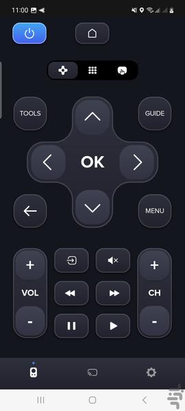 کنترل تلویزیون هوشمند کلی امکانات - عکس برنامه موبایلی اندروید