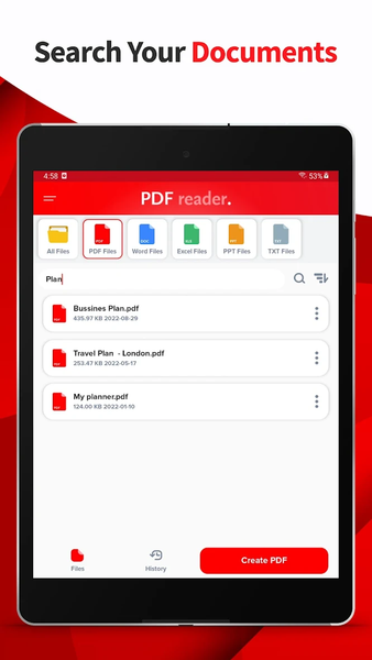 PDF Reader: PDF & eBook Viewer - عکس برنامه موبایلی اندروید
