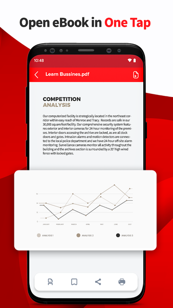 PDF Reader: PDF & eBook Viewer - عکس برنامه موبایلی اندروید