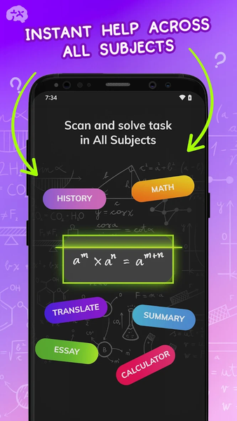 BuddyBot AI: Chatbot & Math AI - Image screenshot of android app
