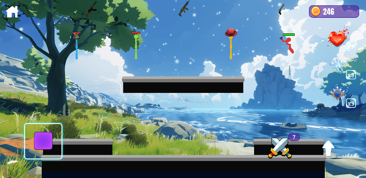 Star Stick: Cosmic Clash - عکس بازی موبایلی اندروید