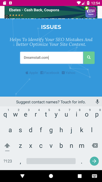 Website SEO Checker - Image screenshot of android app