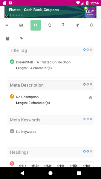 Website SEO Checker - Image screenshot of android app