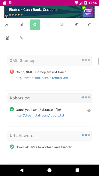 Website SEO Checker - Image screenshot of android app