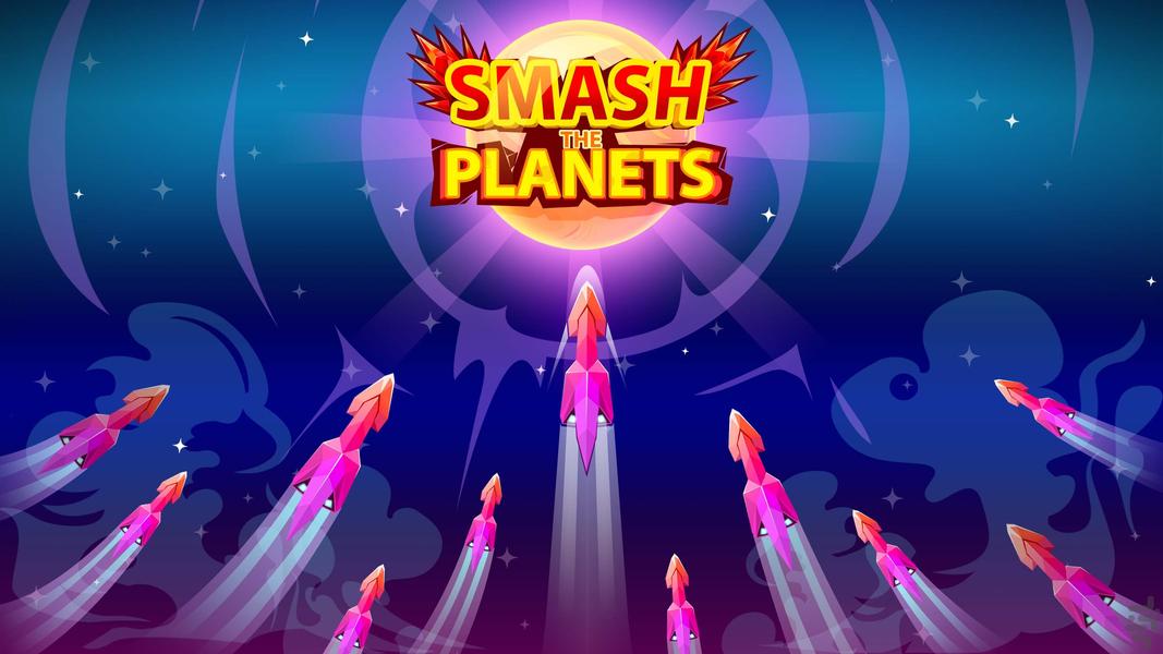 Smash The Planets - Gameplay image of android game