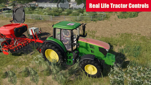 Drive Tractor Trolley Simulator Games-Farm Machine - Gameplay image of android game