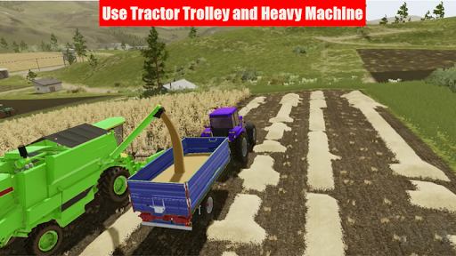 Tractor Farming Drive Simulator 3D:Village Farm - Image screenshot of android app