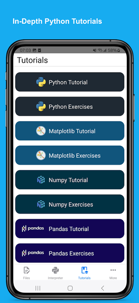 Python+ - Image screenshot of android app