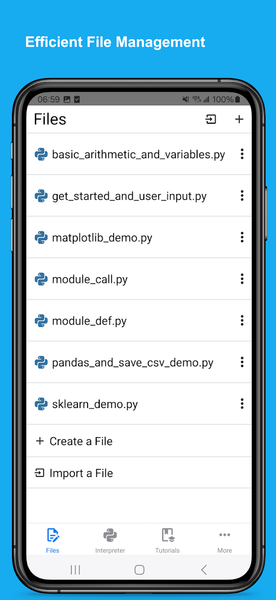 Python+ - Image screenshot of android app