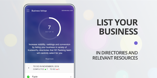 SE Ranking Pro - عکس برنامه موبایلی اندروید