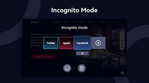 Open Browser - TV Web Browser - Image screenshot of android app