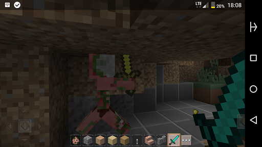 Mini Block Craft - New Crafting 2020 - Gameplay image of android game