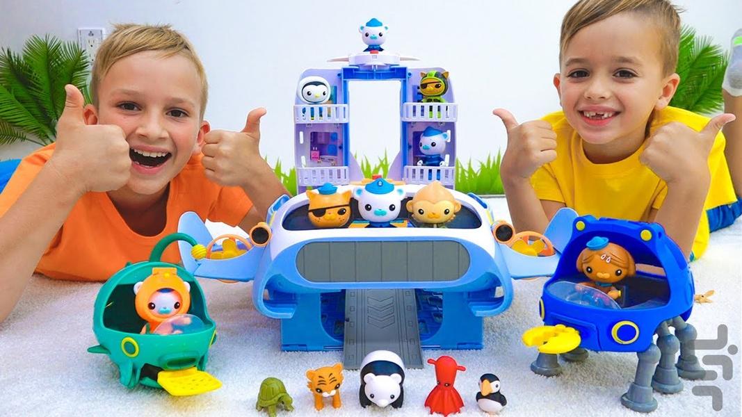 کارتون ولاد و نیکی | ماشین مسابقه - عکس بازی موبایلی اندروید