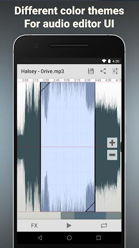 MP3 Ringtone Song Cutter: RSFX - Image screenshot of android app