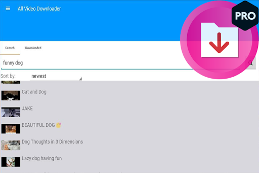 All Video Downloader - عکس برنامه موبایلی اندروید