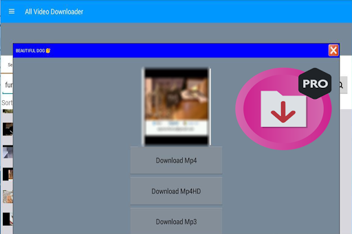 All Video Downloader - Image screenshot of android app