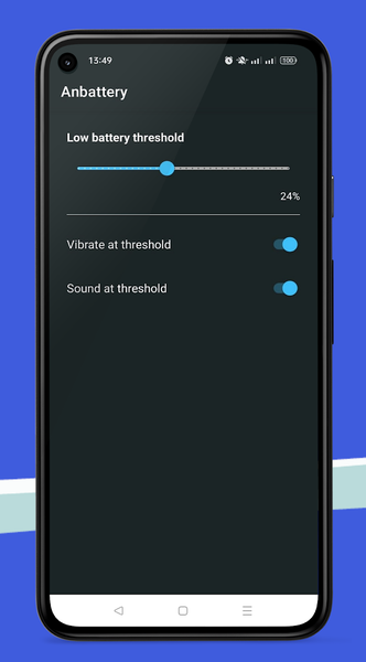 Anbattery, battery manager - Image screenshot of android app