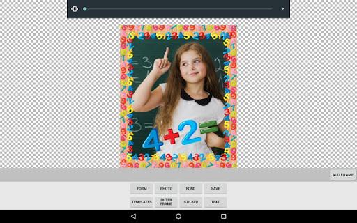 Baby photo frames maker - عکس برنامه موبایلی اندروید