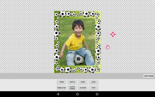 Baby photo frames maker - عکس برنامه موبایلی اندروید