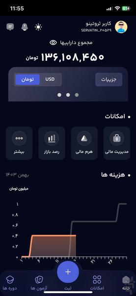 ثروتینو - Image screenshot of android app