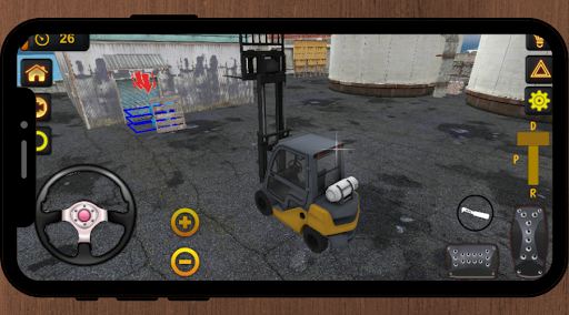 Forklift Game Simulator 2020 - Gameplay image of android game