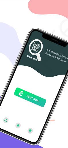 WhatsWeb Scanner&QR Code maker - عکس برنامه موبایلی اندروید