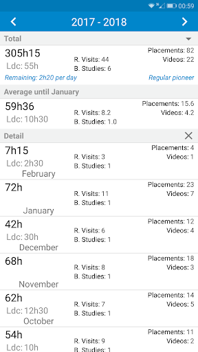 Service Report - Image screenshot of android app