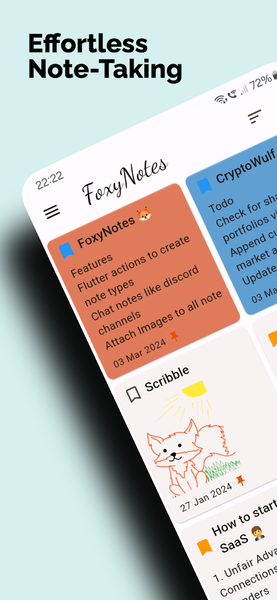 FoxyNotes: Smart Drive Notes - عکس برنامه موبایلی اندروید