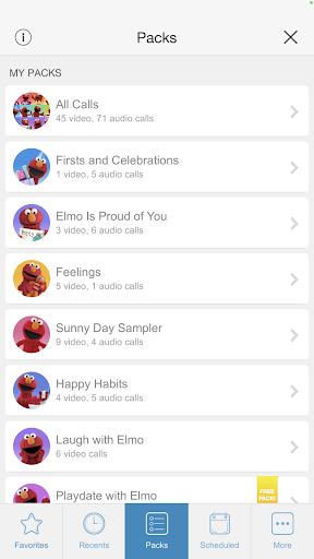 Elmo Calls by Sesame Street - Gameplay image of android game