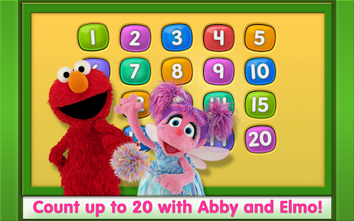 Elmo Loves 123s - Gameplay image of android game